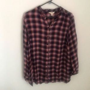 Flannel blouse